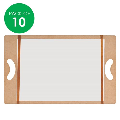 Creatistics Wooden Drawing Boards - Pack of 10