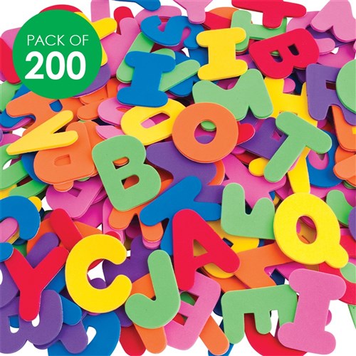 Large Foam Adhesive Letters  - Pack of 200