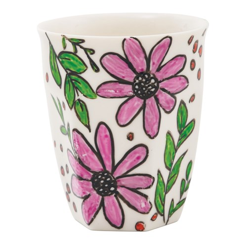 Creatistics Porcelain Latte Mugs - Pack of 6