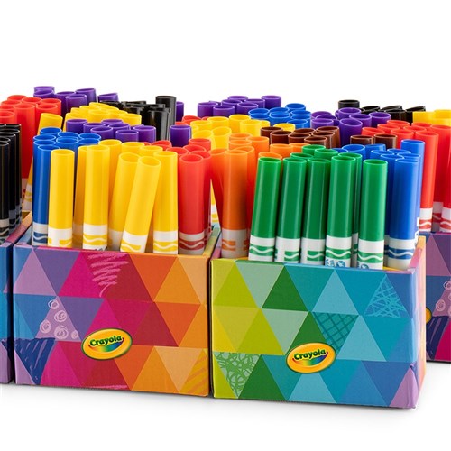 Crayola Washable Broad Line Markers Classpack - Pack of 120