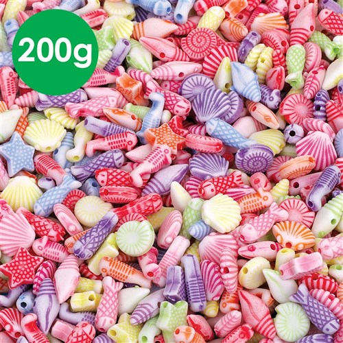 Beads - Underwater Theme - 200g Tub