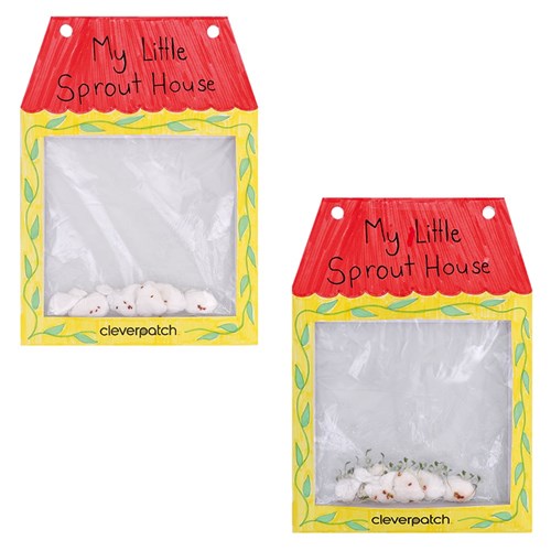 Cardboard Sprout Houses - Pack of 10