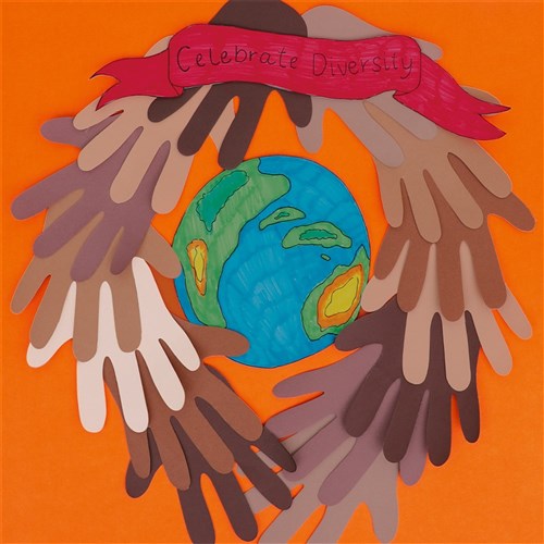 Paper Hands - Multicultural - Pack of 60