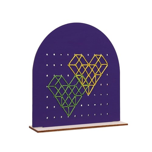 Wooden Earring & Embroidery Stands - Pack of 10
