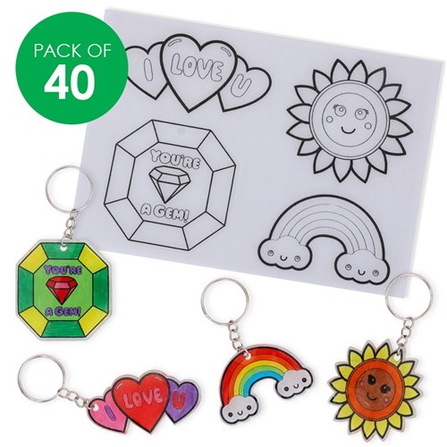 Printed Shrink Film - Charms - Pack of 40