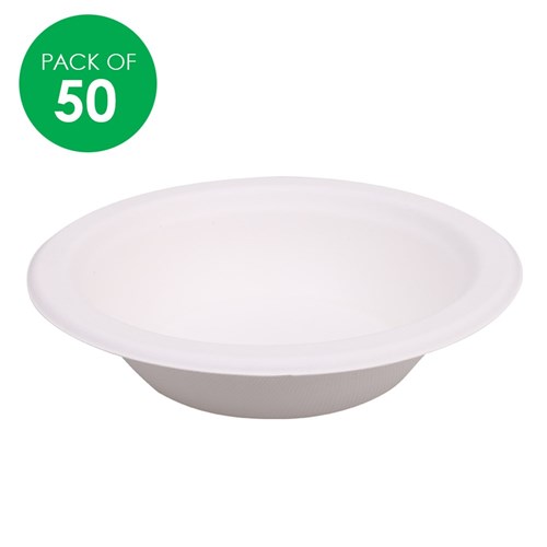 Sugarcane Eco Bowls - Pack of 50