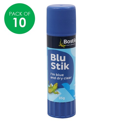 Bostik Blu Stiks - 35g - Pack of 10