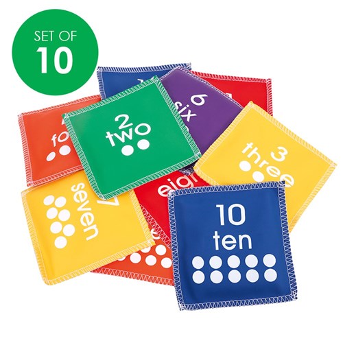 Bean Bags - Numbers - Set of 10