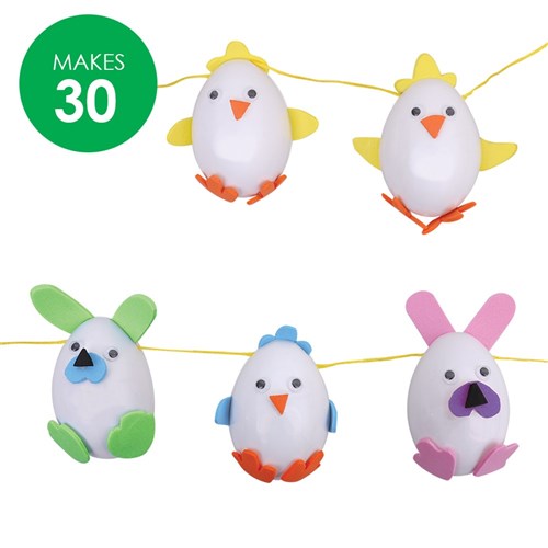 Easter Egg Characters Bunting Group Pack