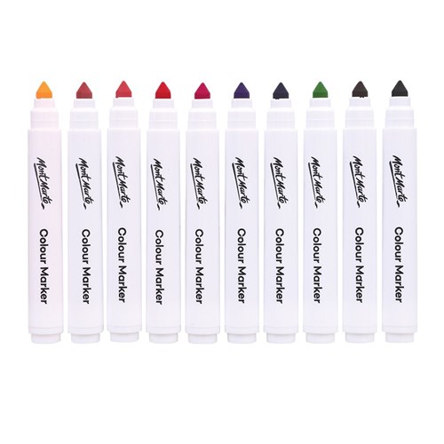 Mont Marte Coloured Markers - Pack of 10