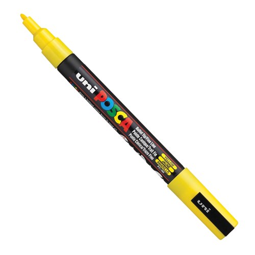 POSCA Paint Marker - Fine Bullet Tip - Yellow