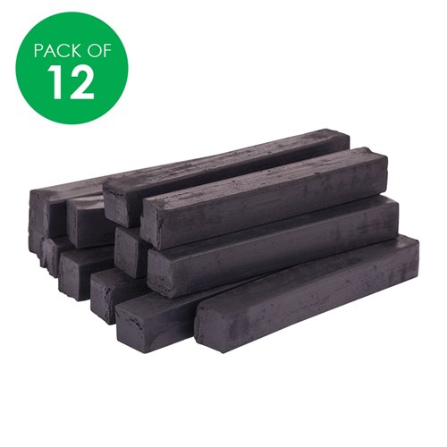 Compressed Charcoal - Pack of 12