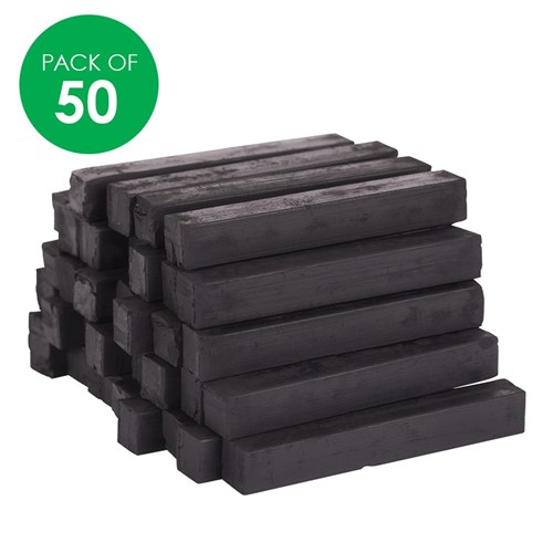 Compressed Charcoal - Pack of 50