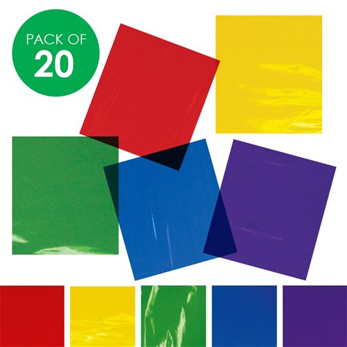 Cellophane Sheets - 90cm x 1m - Pack of 20