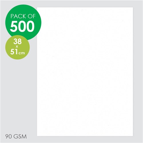 Litho Paper - 380 x 510mm - 90gsm - Pack of 500