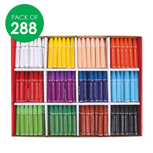 Faber-Castell Oil Pastels Classpack - Pack of 288