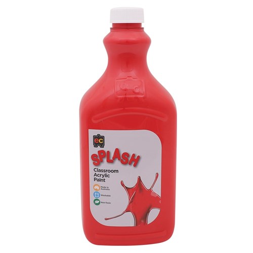 Splash Acrylic Paint - Red - 2 Litres