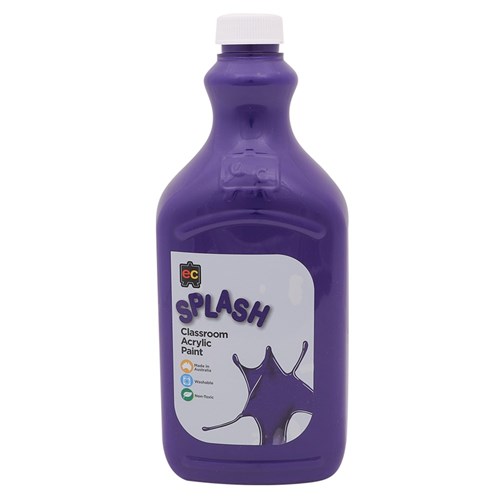 Splash Acrylic Paint - Purple - 2 Litres