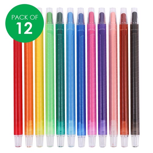 EC Twist-It Crayons - Pack of 12