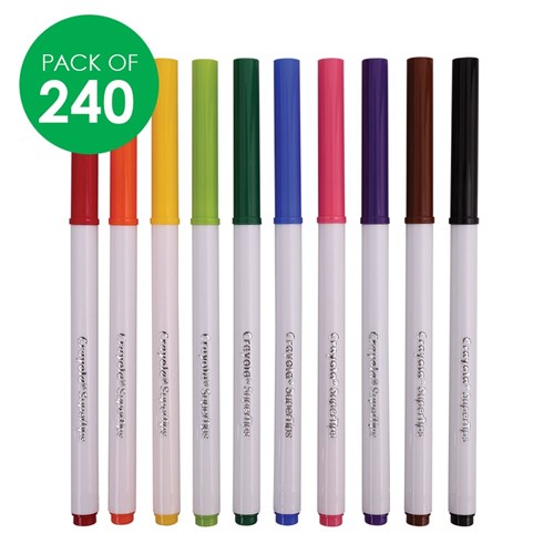 Crayola Super Tips Washable Markers Classpack - Pack of 240