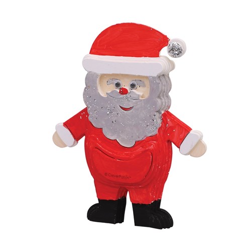 3D Cardboard Puzzles - Santa - Pack of 10