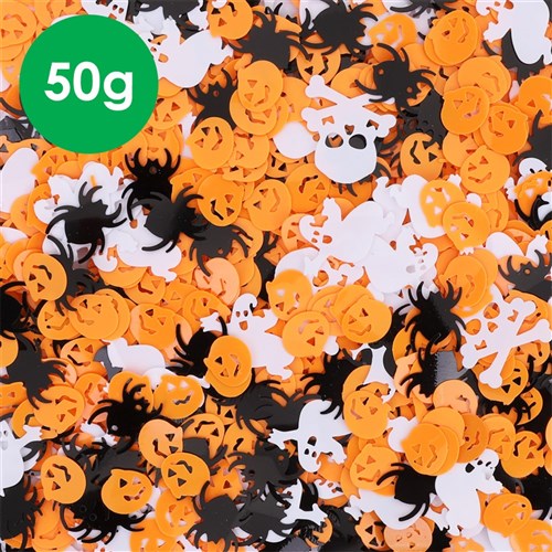 Halloween Sequins - 50g Pack