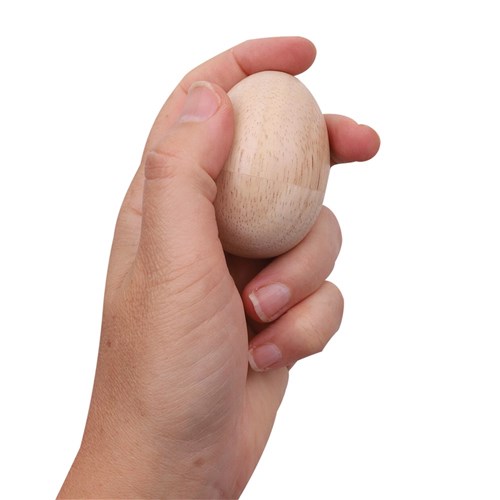 Wooden Egg Shaker - Each