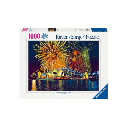 Ravensburger Puzzle - Fireworks Over Sydney Australia - 1,000 Pieces