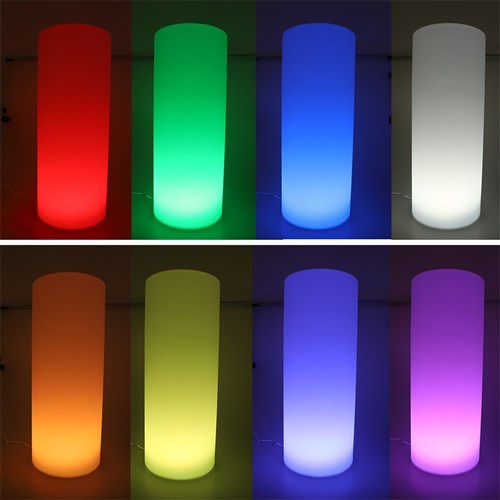 Colour Changing Cylinder - 70cm