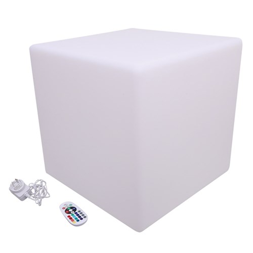 Colour Changing LED Cube - 40cm