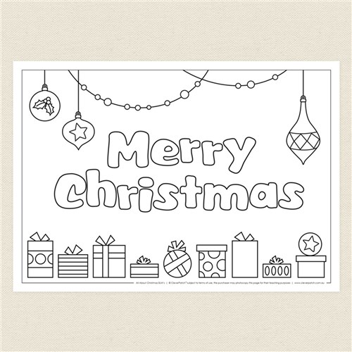 All About Christmas Blackline Masters - Set 1 | Christmas | CleverPatch ...